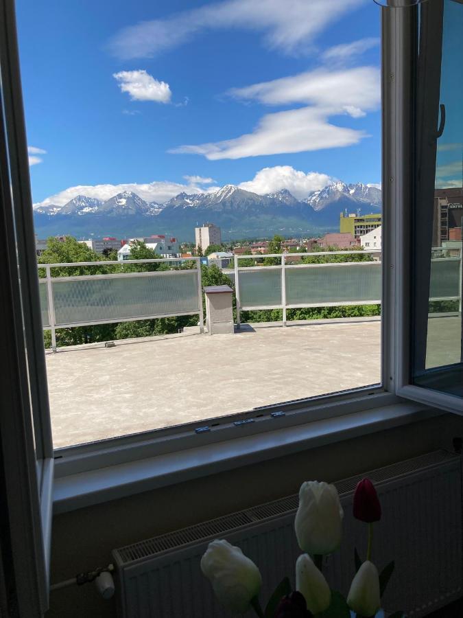 Apartman Hightatras View Centrum Попрад Экстерьер фото